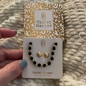 Earring and bracelet